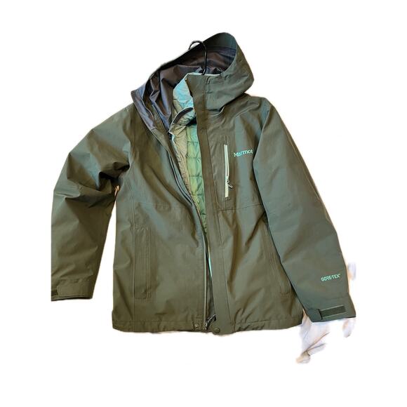 Marmot Driclime jacket w Packable Puffy Liner Mens M - Picture 1 of 4